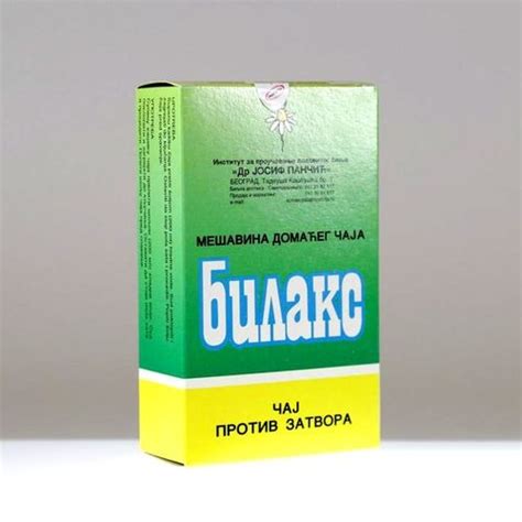 Bilaks čaj protiv zatvora Josip Pancic