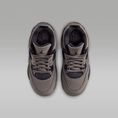Jordan 4 Retro 'Cave Stone and Black' Younger Kids' Shoes. Nike IN