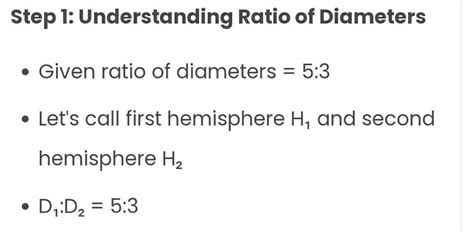 ratio of the diameter of two hemispheres is 2:5 find the ratio of their ...