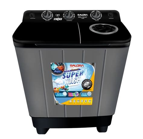 Salora 7.0 KG 5 Star Semi-automatic Top Loading Washing machine, SWMS ...