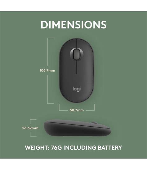 LOGITECH PEBBLE MOUSE 2 M350S