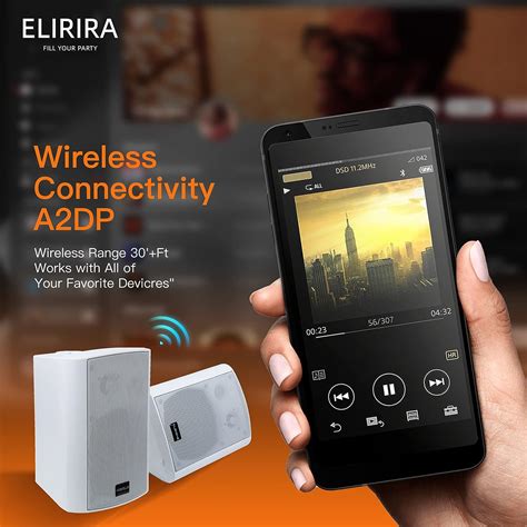 Buy ELIRIRA in-Wall 5.25 Active + Passive Pair Wall Mount Home White PA ...