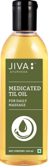 JIVA AYURVEDA Medicated Til Oil 120ml - Buy Baby Care Products in India ...
