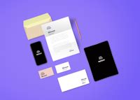 Complete Branding PSD Mockup download - graphberry.com