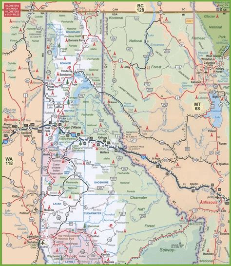 Idaho map - gifs