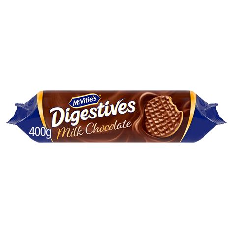McVitie's Digestives Milk Chocolate Biscuits (400 g) - Storefront EN