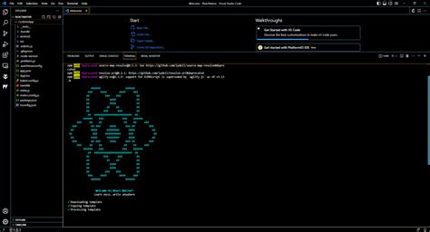 +Create iOS App Using React in Vscode 的图像结果