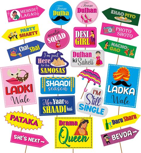 Wobbox Haldi Ceremony Props, Haldi Props for Bride, Haldi Decoration ...