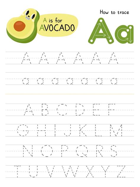 Free Printable Alphabet Tracing Worksheets