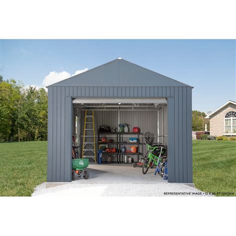 Sojag 12-ft x 25-ft Metal Storage Shed in the Metal Storage Sheds ...