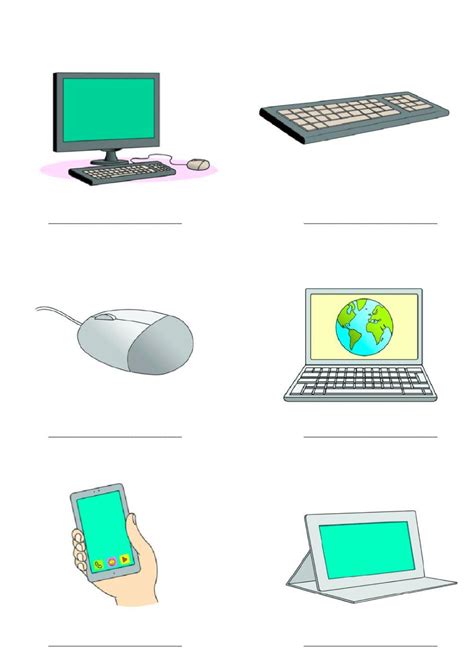 Types of Technology Worksheets 的图像结果