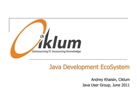 Image result for Java Framework Library Ecosystem