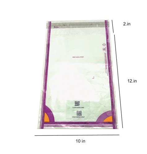 Meesho Transparent | 10×12 | Non POD – Global Parachem