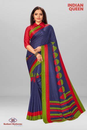 Indian Queen - IQ1B | KOTHARI UNIFORMS | Uniform Sarees