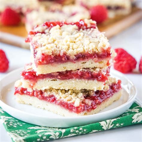Raspberry Bars Recipe Pan