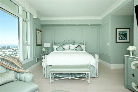 Seafoam Green And Blue Rooms