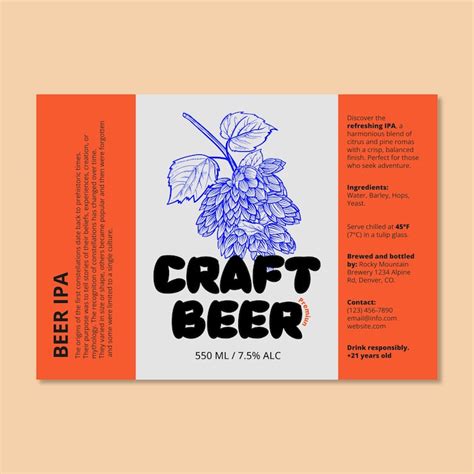 Projekt Etykiety Butelke Zdjęcia - darmowe pobieranie na Freepik