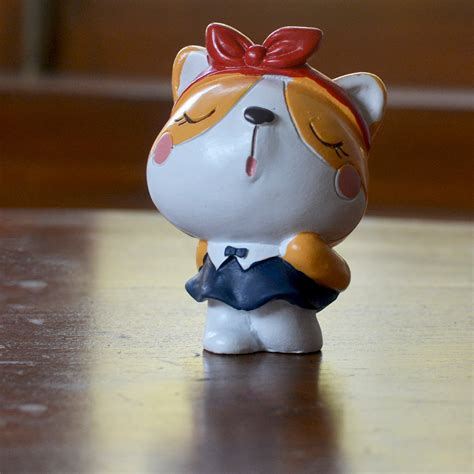 Buy Big Head Cat Animal Miniature | myBageecha