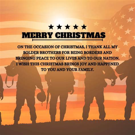 100 Christmas Wishes for Deployed Soldiers and Troops 2025 - Quotes Square