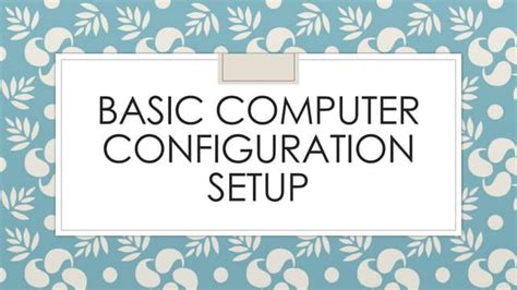 Computer Setup Tutorial 的图像结果