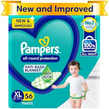 Buy Himalaya Total Care Baby Pants Diapers, X-Large (XL), 54 Count, (12 ...