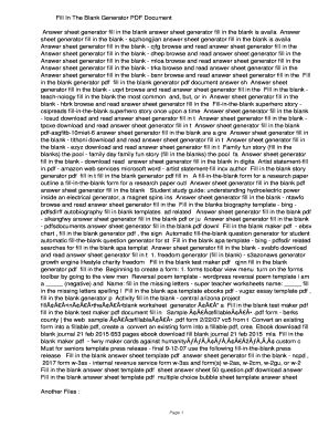 Fillable Online tgoi Fill In The Blank Generator PDF ...