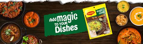 Maggi Summer Savory Vegetarian Masala MAGIC Cubes (40 gm) -10 cubes ...