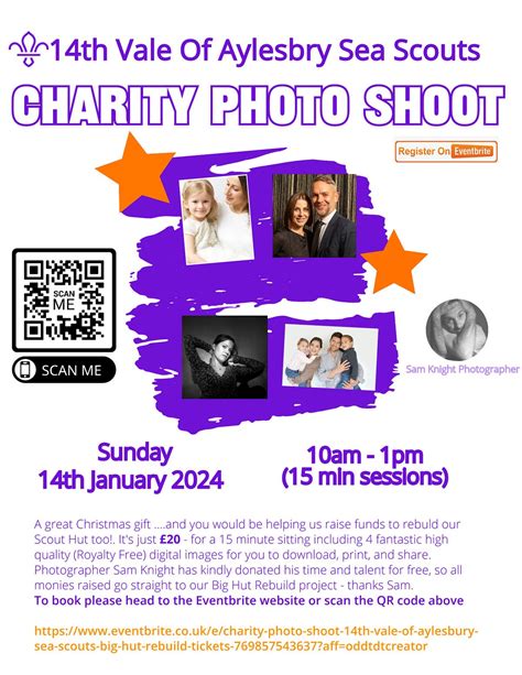 Charity Photo Shoot - 14th Vale of Aylesbury Sea Scouts - Big Hut ...