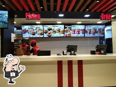 Menu at KFC, Raichur