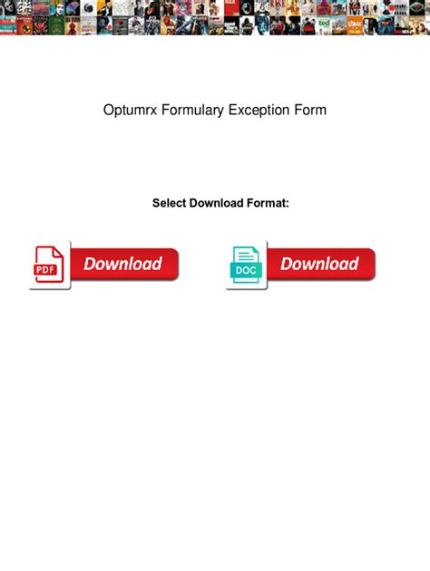 Fillable Online Optumrx Formulary Exception Form. Optumrx Formulary ...