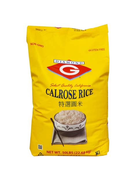 Diamond G Calrose Rice 50LB | Hawaii Favorite