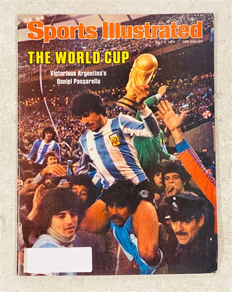 Download Daniel Passarella Sports Illustrated Magazine Cover Wallpaper | Wallpapers.com