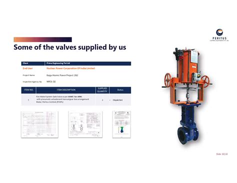 Peritus Control - Manufacturer & Supplier of Industrial Valves