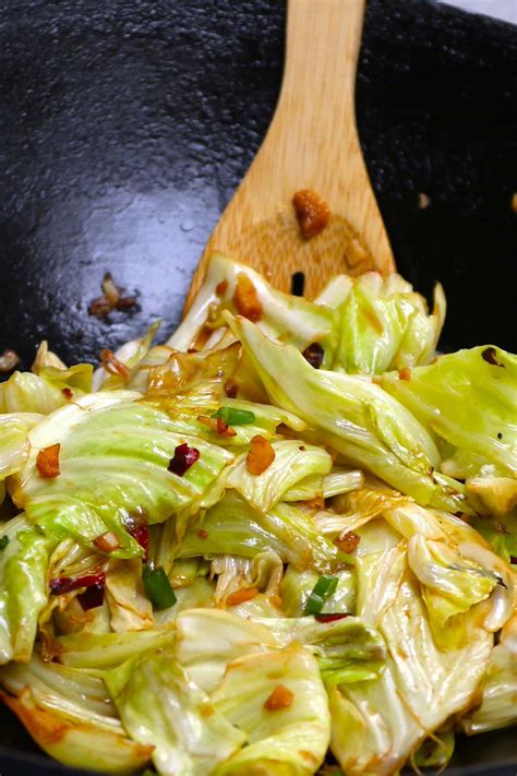 10 Minute Chinese Cabbage Stir Fry