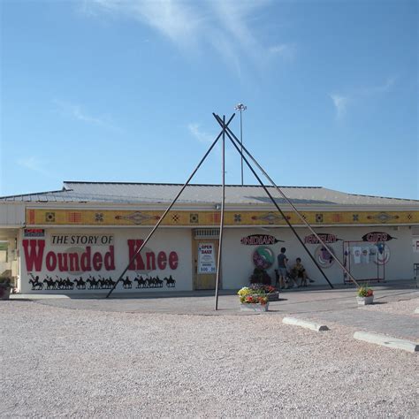 Wounded Knee Memorial Site and the Wounded Knee Museum - Lewis and ...