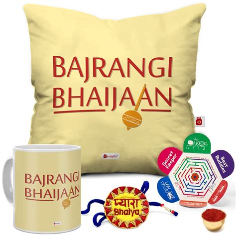 Indigifts IA Rakhi for Brother Pyara Bhaiya with Roli, Rakshabandhan ...