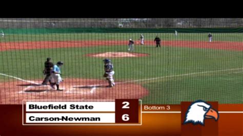 Carson-Newman Baseball: Bluefield State Highlights 3-18-14 - YouTube