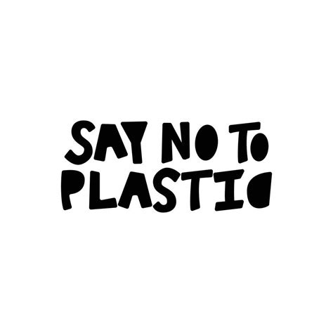 5 Ace say no to plastic sticker poster|save environment|NO plastic|save ...