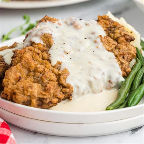 Chicken Fried Steak with Gravy | Recipe Cart | Recipe Cart