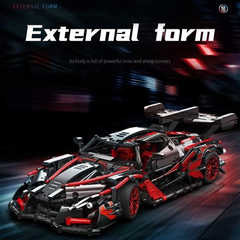 Mesiondy 1:14 Racing Car Building Blocks Kit - 1391 India | Ubuy