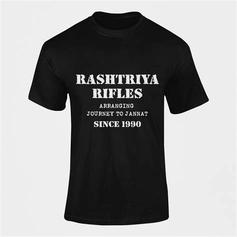 Men's Army T-shirt | Rashtriya Rifles Since 1990 – Olive Planet