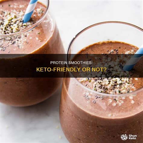 Protein Smoothies: Keto-Friendly Or Not? | ShunKeto