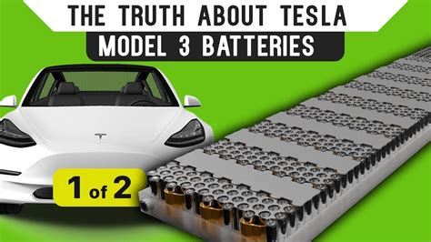 The Truth About Tesla Model 3 Batteries: Part 1 - YouTube | Tesla ...