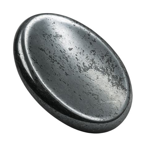 Hematite Worry Stones for Anxiety - Thumb Healing Stones for Relaxation