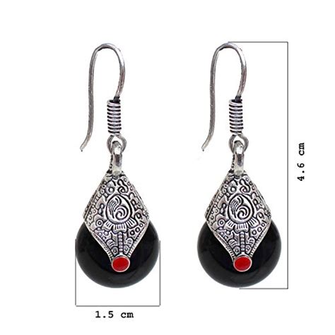 Lucky Jewellery Oxidised Black Metal Fashion Handmade Oxidized Silver ...
