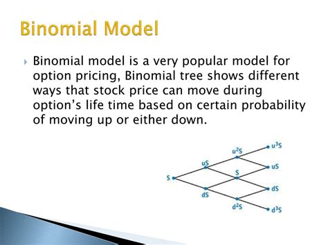 Image result for Binomial Model Presentation