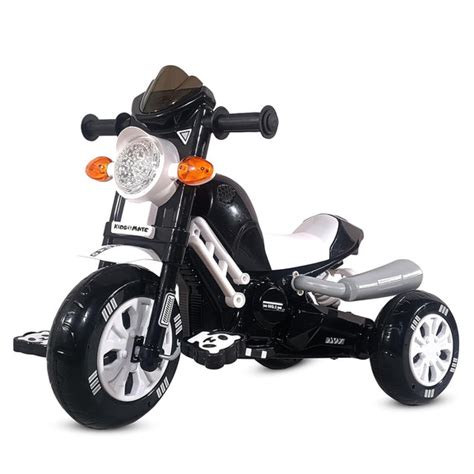 Kidsmate Turbo Bike Pedal Tricycle for Kids | Musical Horn & Lights ...