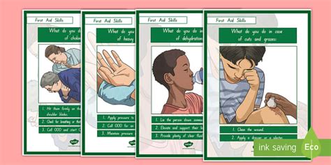 First-Aider Posters | First Aid Response Display Posters