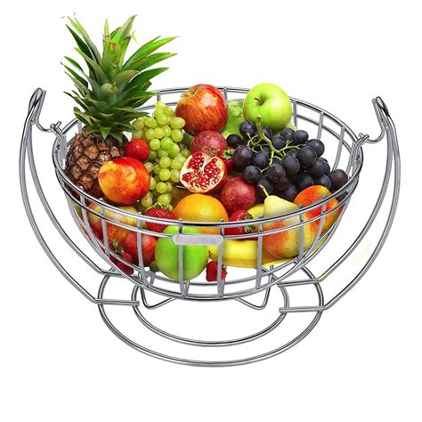 Buy Branzios Present Stainless Steel Swinging Fruit/Vegetable Basket ...
