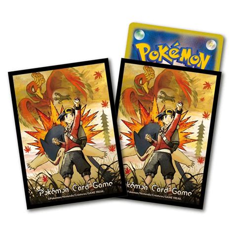 Card Sleeves Ethan & Typhlosion - Pokémon Card Game | Authentic ...